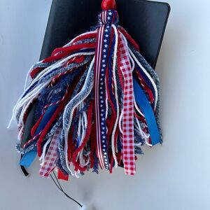 Patriotic Tassel Bookmark